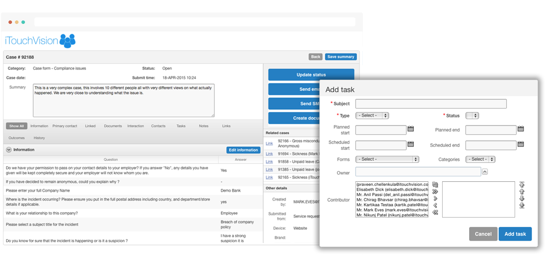 Consumer Goods Screen